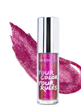 Flareberry, NIB Ourbella Holographic Shimmer Hydrating Glitter Lip Gloss